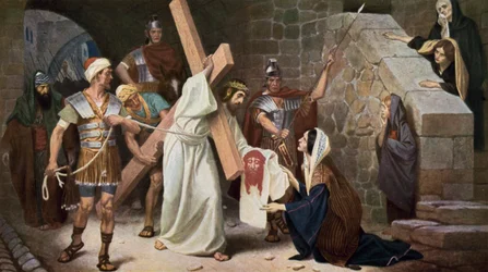 Veronica Wipes the Face of Jesus